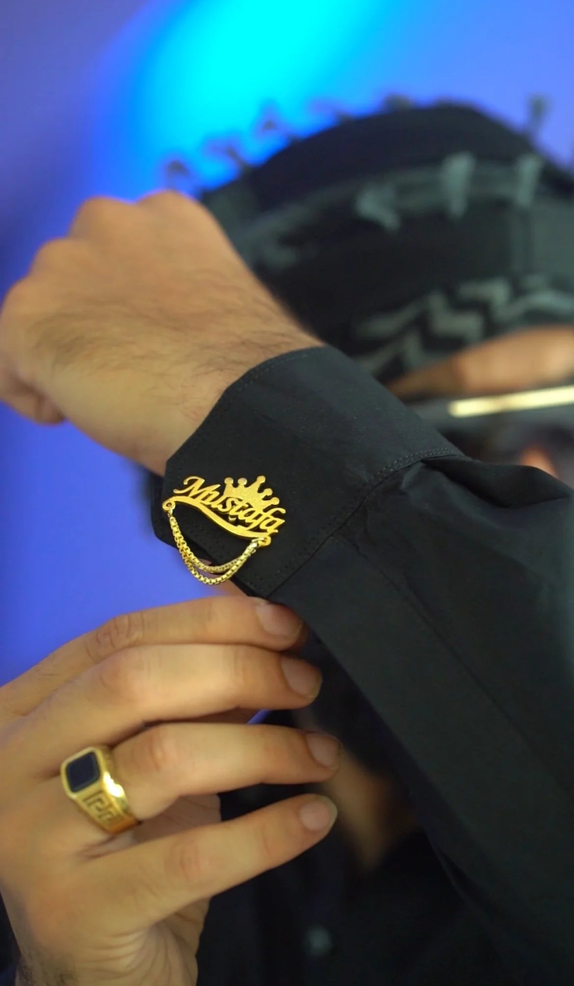 Crown chain Cufflinks