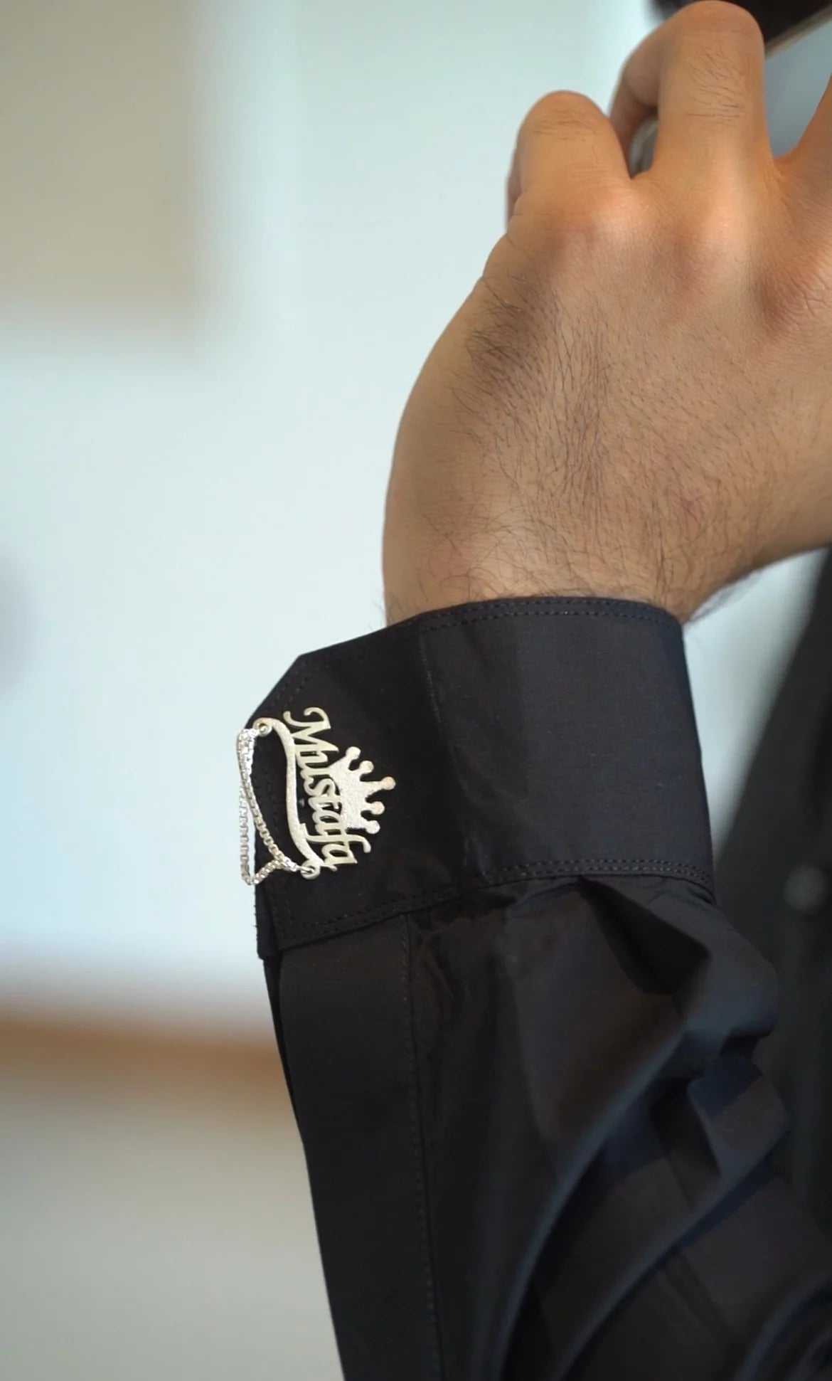 Crown chain Cufflinks